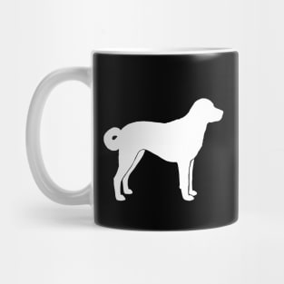 Anatolian Shepherd Dog Silhouette Mug